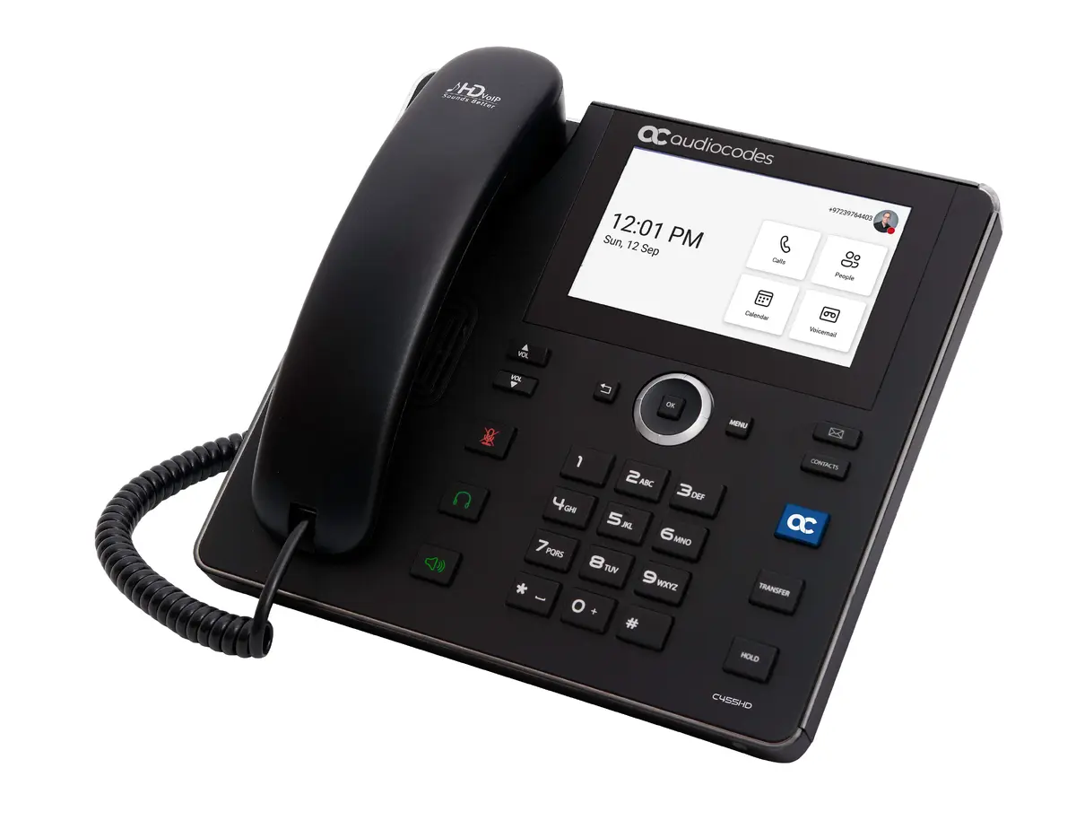 AUDIOCODES Teams C455HD IP-телефон Photo 2