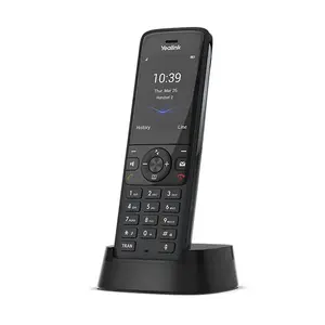 DECT-телефон Yealink W78H — черный, 2.4" TFT-дисплей, 21 ч разговорного времени, громкая связь