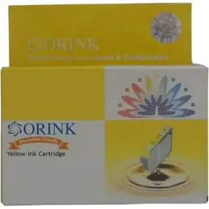 Картридж Orink для Canon PG-521/CLI-521 Y (желтый), совместимый
