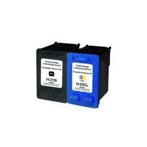 Tintes kārtridžu daudziepakojums Uprint HP 21/22XL H-21/22-PACK-UP priekš HP printeriem (saderīgs)