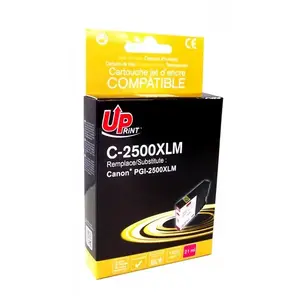 Картридж Uprint T3AZUR CJ2500XLMUP для Canon, магента, 21 мл, ресурс 1800 стр., 1 шт.