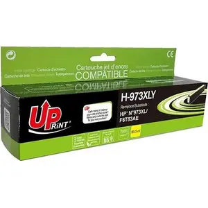 Картридж с чернилами Uprint H-973XLY, совместимый с HP 973X / F6T83AE, желтый, 86 мл, 7000 стр., для HP PageWide Pro 452/477