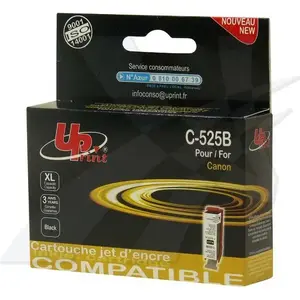Картридж Uprint C-525B / PGI525PGBK чёрный совместимый