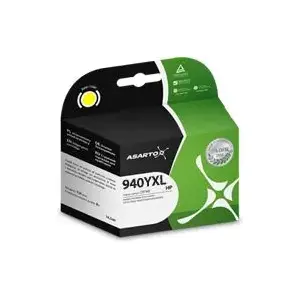 Картридж Asarto HP 940YXL желтый совместимый с HP 940XL повышенной емкости