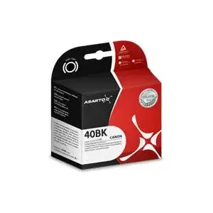 Картридж черный Asarto для Canon PG40 (совместимый, AS-C40BK)
