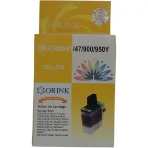 Картридж Orink LC900Y совместимый (заменитель Brother LC-900Y) Желтый