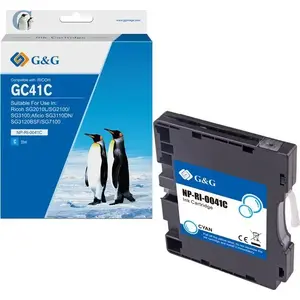 Ink cartridge g g NP-RI-0041C compatible cyan 600s for inkjet printers