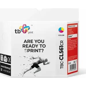 Tintes patrona TB Print priekš Canon Pixma TS5350 CL-561 TBC-CL561CR krāsaina, pārpildīta