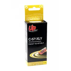 Картридж Uprint T3AZUR CJ571XLYUP совместимый желтый, 11 мл, ресурс 720 стр.