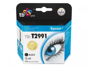 Ink cartridge TB Print TBE-T2991 — Black pigment ink, 16 ml, yield ~550 pages, compatible with Epson — 1 pc