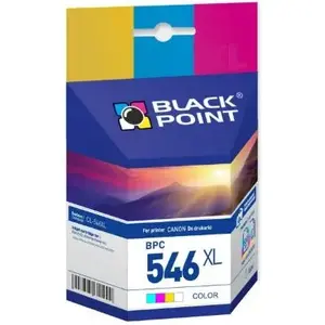 Ink cartridge BLACKPOINT BPC546XL compatible for Canon — Dye-based CMY, 16 ml, 500 pages, 1 pc
