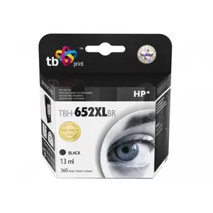 Картридж TB Print TBH-652XLBR чёрный пигментный 13 мл, ресурс ~360 стр., 1 шт