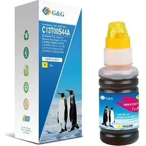 Картридж-чернила совместимый g g для Epson C13T00S44A (NPR-E103Y-70ml-B), желтый, 70 мл