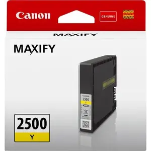 Tinte Canon PGI-2500 Y 9,6 ml dzeltena oriģināla priekš MAXIFY iB4050/iB4150/MB5050 sērijas