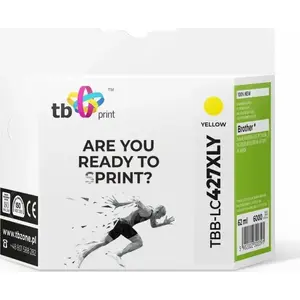 Картридж с чернилами TB Print для Brother MFC-J5955DW TBB-LC427XLY жёлтый 100% новый