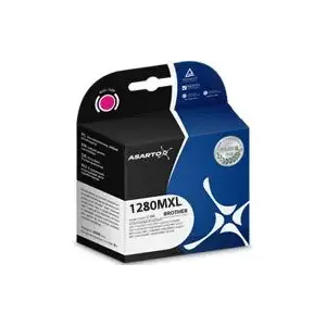 Ink Cartridge Asarto Brother 1280MXL compatible high-yield magenta