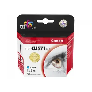 Картридж TB Print TBC-CLI571XLC для Canon, голубой (Cyan), 12.5 мл, 1 шт