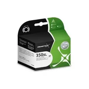 Ink Cartridge Asarto HP 350XL compatible, high-capacity black replacement for HP 350XL