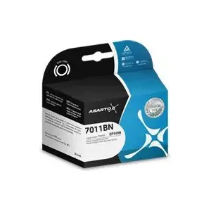 Картридж с чернилами Asarto T7011 для принтеров Epson, черный