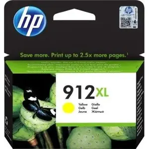 Ink cartridge HP 912XL Yellow (3YL83AE) high-capacity yellow ink for HP printers