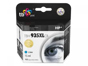 Картридж для принтера TB Print TBH-935XLCR Cyan, 15 мл, ресурс ≈900 страниц, 1 шт.