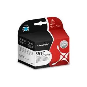 Картридж Asarto Canon CLI-551 совместимый для Canon iP7250/iP8750/iP6850/iP5450 (голубой)