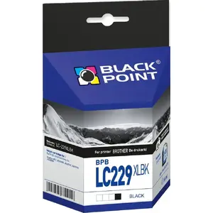 Картридж с черными чернилами BLACKPOINT BPBLC229XLBK, совместимый, MPN SGBLC229BKB