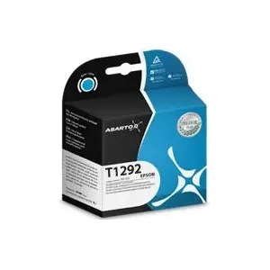Tintes kasetne Asarto T1292 priekš Epson printeriem, ciāna krāsa, saderīga AS-E1292C