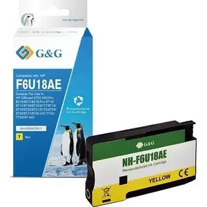 Картридж g g NH-R00953XLY желтый для HP Officejet Pro 8210/8211/8218, 1600 стр.