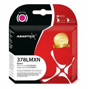 Tintes patrona Asarto priekš Epson 378XL (AS-E378MXN) magenta, apm. 830 lappuses