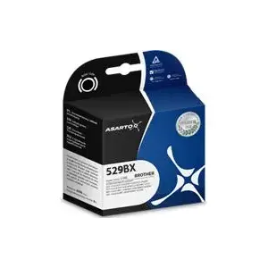 Ink Cartridge Asarto compatible with Brother LC529XLBK — Black, replacement cartridge AS-B529BXL