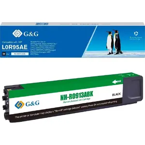Ink Cartridge g   g NH-R00913BK compatible with L0R95AE black, replacement printer cartridge