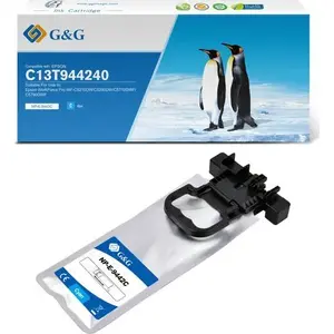 Картридж с чернилами g g NP-E-9442C cyan совместимый (замена C13T944240), ресурс около 3000 стр.