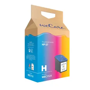 Картридж HP Wecare WEC1121, пигментные чернила, циан/пурпур/жёлтый, 1 шт