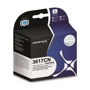 Картридж с чернилами Asarto LC3617C cyan совместимый для серии LC3617