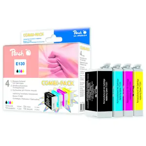 Ink cartridge multi pack Pelikan PI200-214 — 4 pcs Black, Cyan, Magenta, Yellow