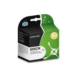 Картридж Asarto для HP 655 / DeskJet Ink Advantage 3525 — голубой (cyan), модель AS-H655CN