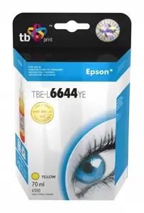 Ink cartridge TB Print TBE-L6644YE for Epson, pigment yellow, 70 ml, 6,500 pages