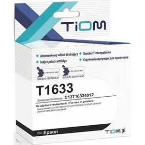 Ink cartridge Tiom for Epson T1633 / C13T16334012 — magenta, 510 pages, MPN Ti-E16M