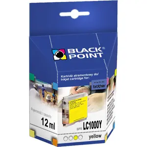 Ink cartridge BLACKPOINT BPBLC1000Y yellow for compatible printers (LC-1000Y)