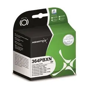Картридж Asarto совместимый с HP 364XL — Фото чёрный для Photosmart B8550/C590