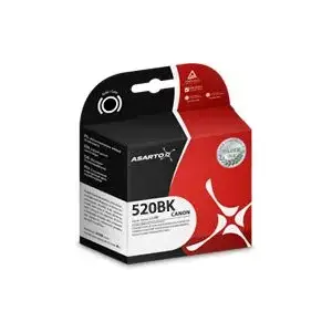 Tintes kārtridžs Asarto Canon PGI520BK — melns aizvietojošs kārtridžs sērijai Canon PGI-520