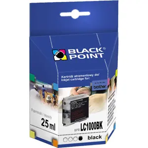 Ink cartridge BLACKPOINT BPBLC1000Bk black for compatible printers (LC-1000Bk)