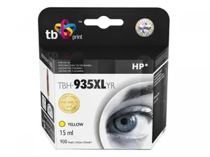 Картридж TB Print TBH-935XLYR Жёлтый, пигментные чернила 15 мл, ресурс ~900 стр., 1 шт.