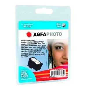 Tintes kasetne AgfaPhoto APHP339B — melnas pigmenta tintes
