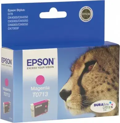 Epson Cheetah T0713 Magenta DURABrite Ultra cartridge Photo 4