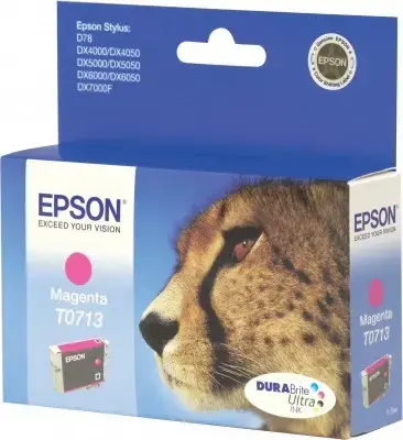 Epson Cheetah T0713 Magenta DURABrite Ultra cartridge Photo 5