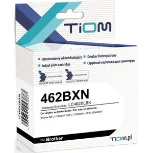 Kasetne Tiom priekš Brother LC462XLBK (TI-B462BXN) — melna, ~3000 lappušu