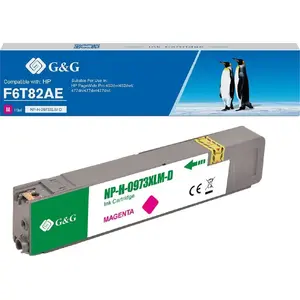 Tintes kasetne g g NH-R00973XLM saderīga ar F6T82AE magenta 7000 lapas
