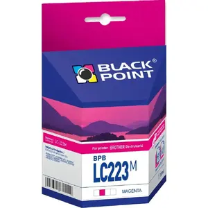 Ink cartridge BLACKPOINT BLC223M magenta for compatible printers, model SGBLC223M